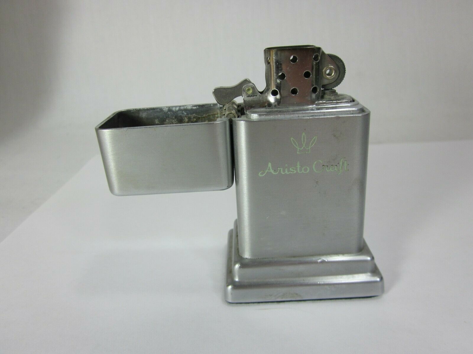 Zippo Barcroft Table Lighter Aristo Craft Advertising 2517191 vintage ...