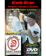 &quot;Weapons Attacks &amp; Disarms&quot; Live thru any Situation, with Krav Maga 2 DV... - $12.16