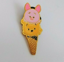 2016 Winnie the Pooh Disney Pooh and Piglet Ice Cream Lapel Pin - $7.69