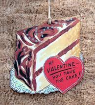 Hang Tags Retro You take The Cake Valentine Tags Gift Tags Greeting Card... - $18.81