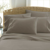 6 Piece Deep Pocket 2100 Count Soft Egyptian Bamboo Comfort Feel Bed Sheet Set   image 11