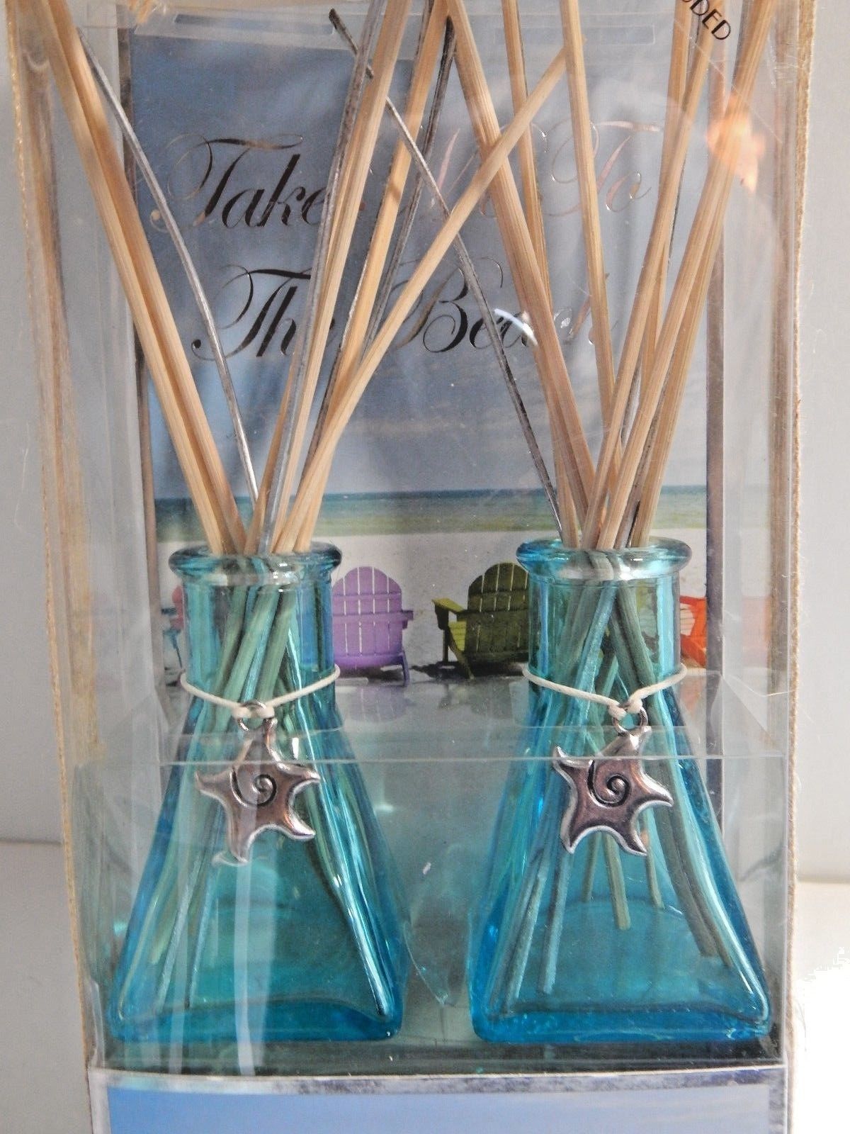 GC Fragrance Tropical Escape Reed Diffuser High Fragrance 2 Pack New
