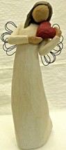 Willow Tree 8” Standing Figurine Angel of the Heart Demdaco 2000 by Susan Lordi - £13.04 GBP