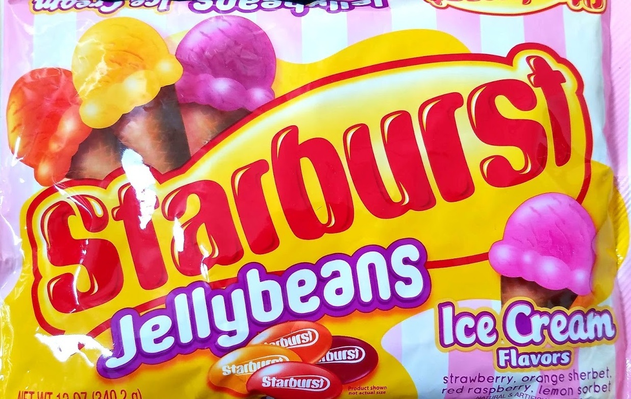 Starburst Ice Cream Jelly Beans 20 LBs Candy Chewy Candy