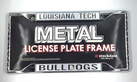 Louisiana Tech Bulldogs NCAA Chrome Metal License Plate Tag Frame / Auto... - $18.75