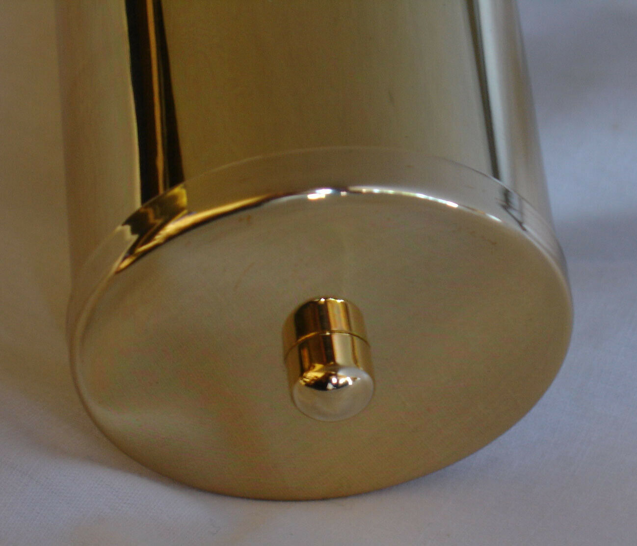 43 x 272mm Grandmother Clock Weight Shell Solid Brass, Polished Finish (WS8) Replacement