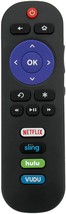 RC280 Replacement Remote Applicable for TCL Roku TV with Netflix Sling Hulu Vudu - $9.06