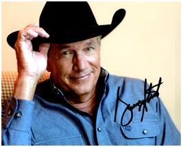 GEORGE STRAIT Authentic Original SIGNED AUTOGRAPHED 8X10 PHOTO W/COA ...