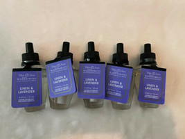 5x  New Bath & Body Works Wallflowers Linen & Lavender Diffuser Refill Bulbs - $35.34