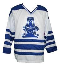 Any Name Number Tulsa Oilers Retro Hockey Jersey New White Any Size image 4