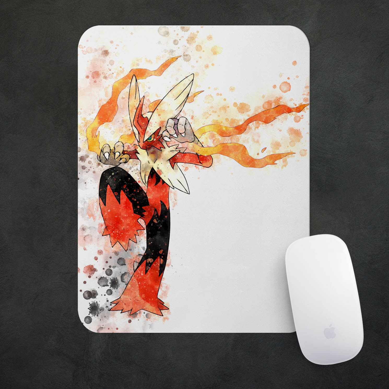 Blaziken Pokemon Mouse Pad Anime Gaming Mousepad TOP Quality BIG SIZE