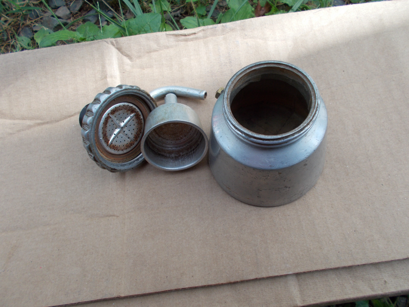 german ww2 officer personal field coffee maker Original Period Items