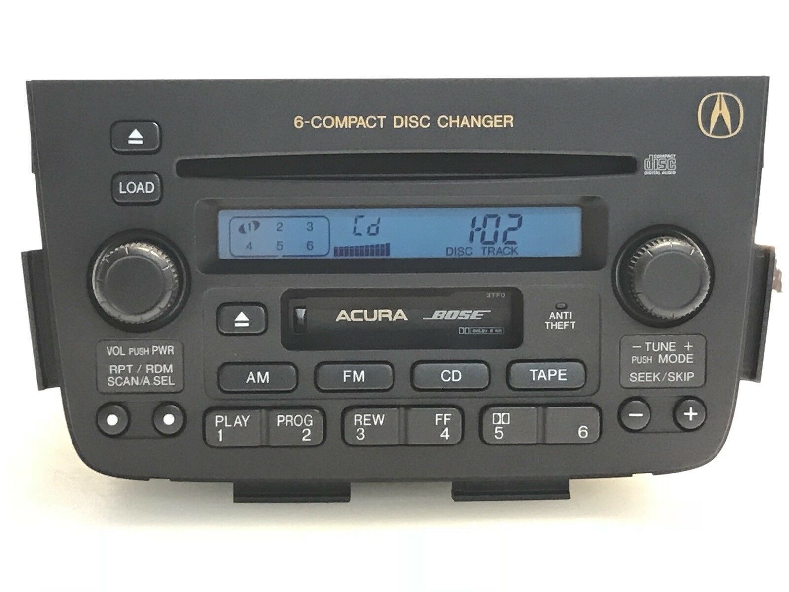 acura bose radio code