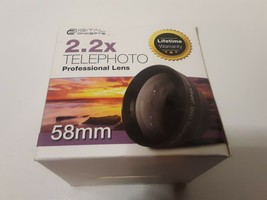 Digital Concepts Vivitar 2.2x Telephoto 58mm Professional Lens Brand New - $17.81