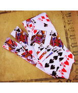Designer Gambler mens tie - Ralph Marlin 58&quot; Casino polker cards - King ... - $65.00
