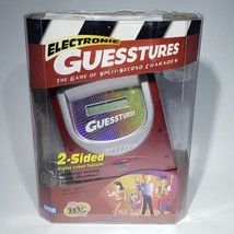 Electronic Guesstures Game Split Second Charades 2 Sided Display Travel ... - $19.95