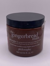 Philosophy the Gingerbread Man Glazed Body Souffle / CREME 16 oz Sealed Jar - $33.99