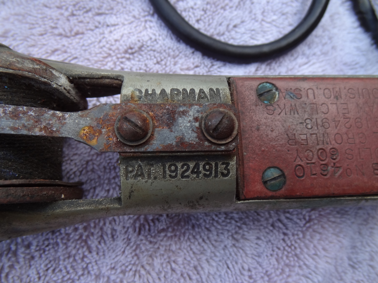 VINTAGE CHAPMAN INTERNAL GROWLER 115 VOLTS COOL PIECE ARMATURE TESTER