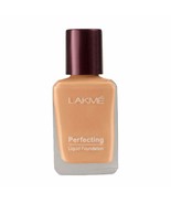 Lakme Perfecting Liquid Foundation, Shell, Waterproof - 27ml (Pack of 1) - $16.04