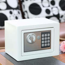 Digital Safe Box Mini Steel Safes Money Bank Small Household Password Ke... - $77.80+