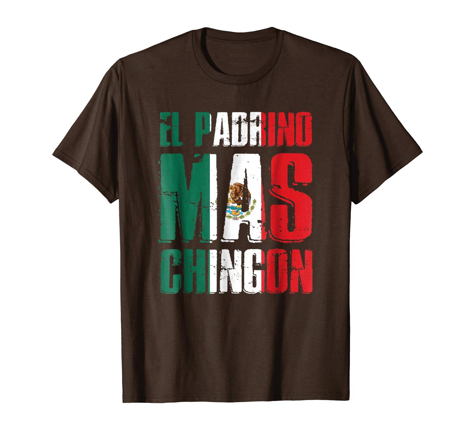 Uncle Shirts - El Padrino Mas Chingon Funny Best Godfather T-shirt Men ...