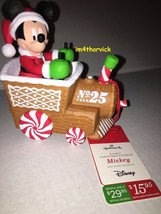 Hallmark 2016 Wireless Disney Christmas Express Mickey Mouse - $69.99