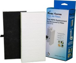 Filter-Monster True HEPA Replacement Filter Compatible with Honeywell U Filter - $26.68