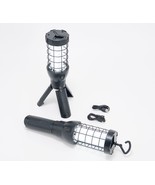 BrightEase Set of 2 Rechargeable Work Light Lanterns in Black - $38.79