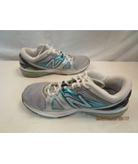New Balance Silver / Teal USA Cross Training Shoes Sneakers WX1012SL 8 M - $32.01
