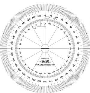 Tarquin Giant Protractor 36cm - Protractors