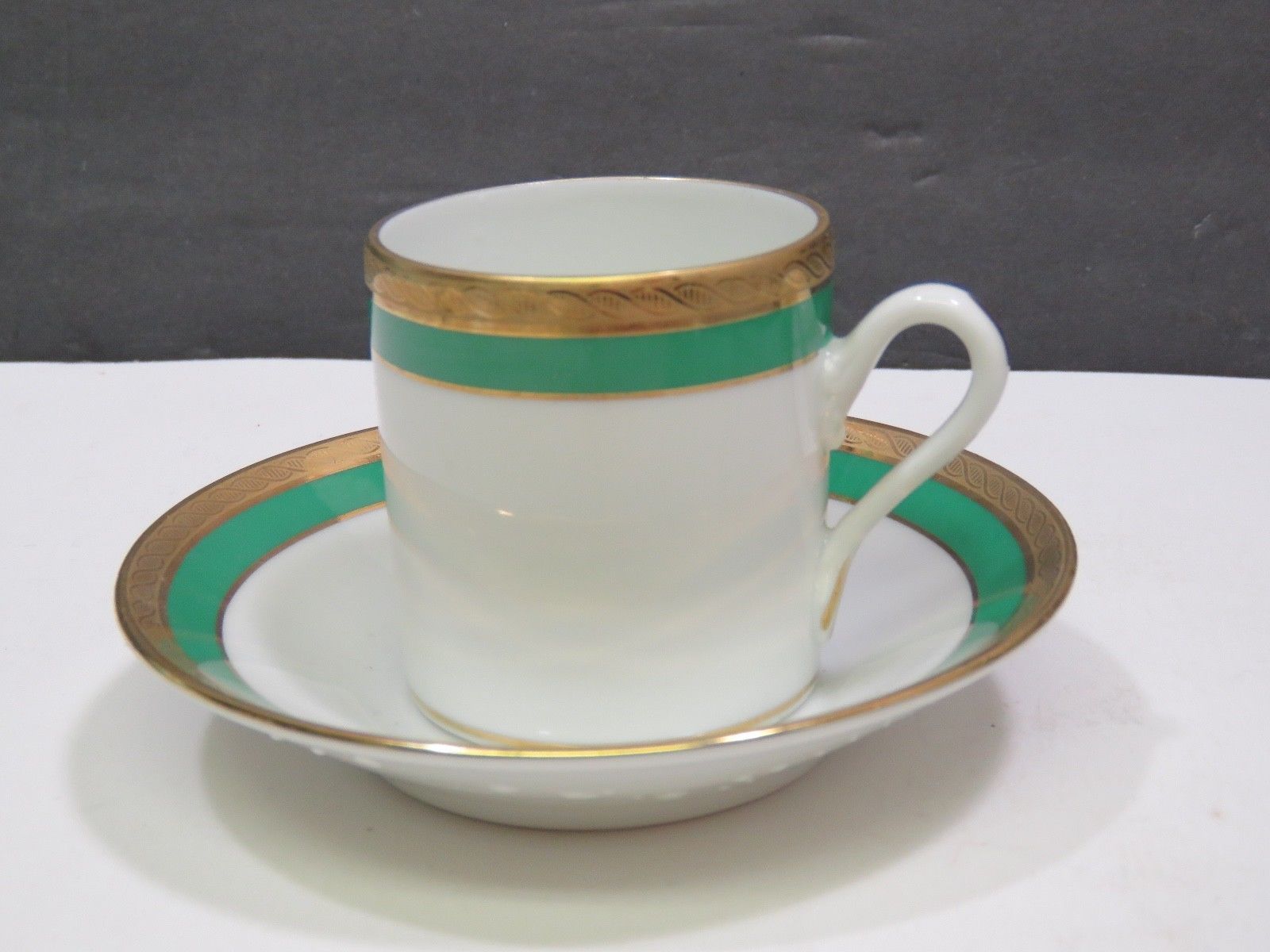 Richard Ginori Viscante Green Flat Coffee Cup Multiple Quantities