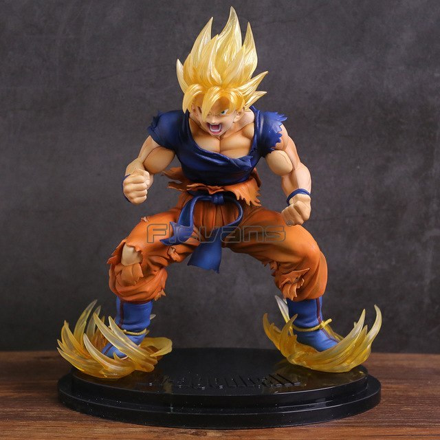 goku super saiyan 3 statue