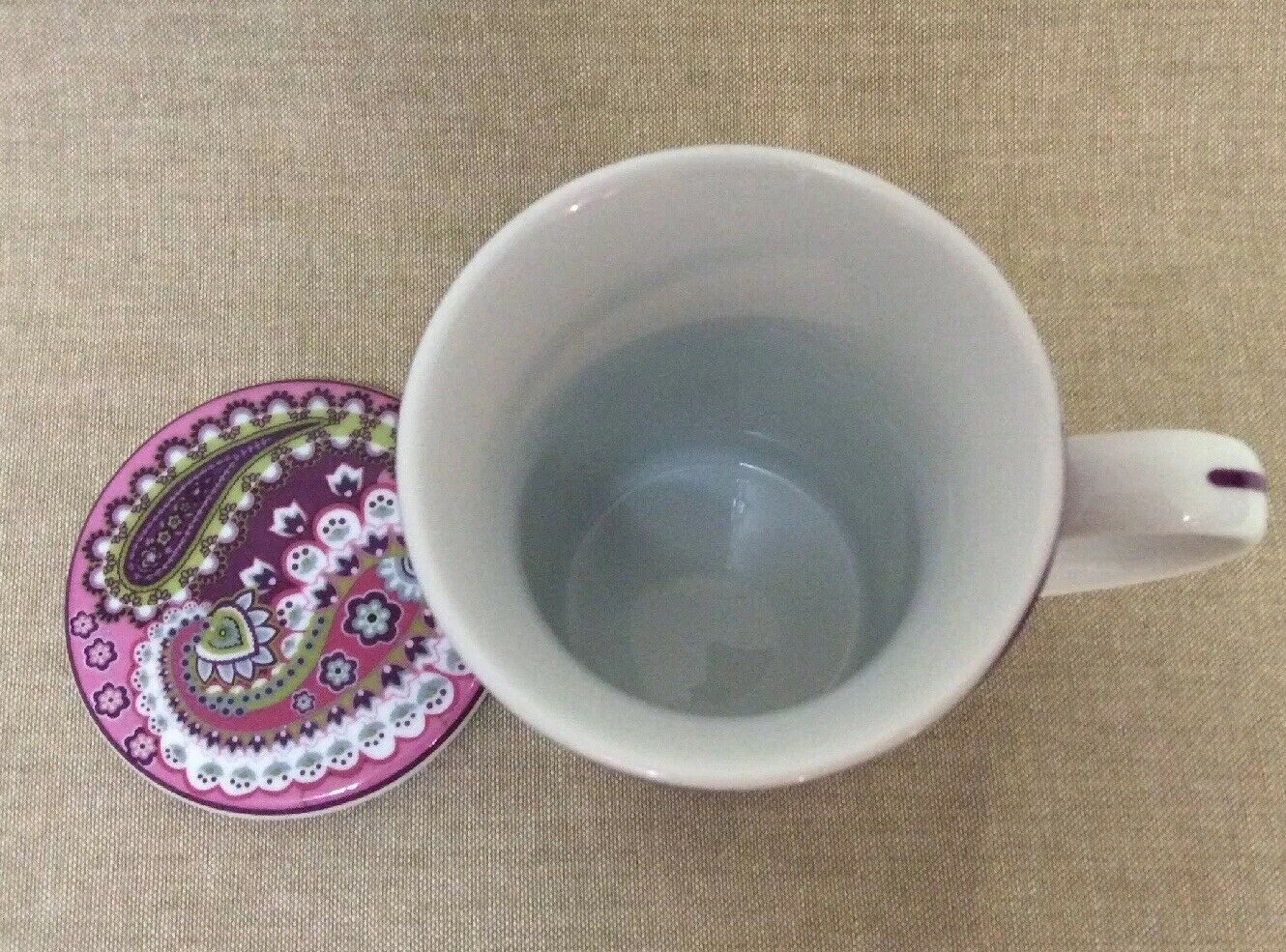 Vera Bradley Mug Very Berry Paisley Coffee And Similar Items