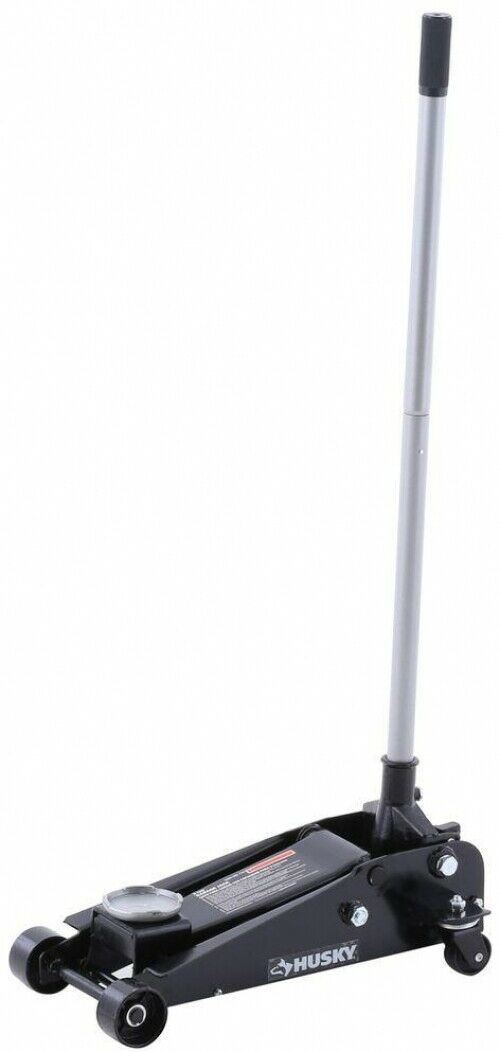 Husky Garage Hydraulic Jack 3Ton 6000 lbs. Capacity RustResistant
