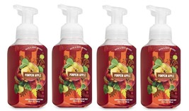 Bath & Body Works Pumpkin Apple Gentle Foaming Hand Soap x4 - $32.50