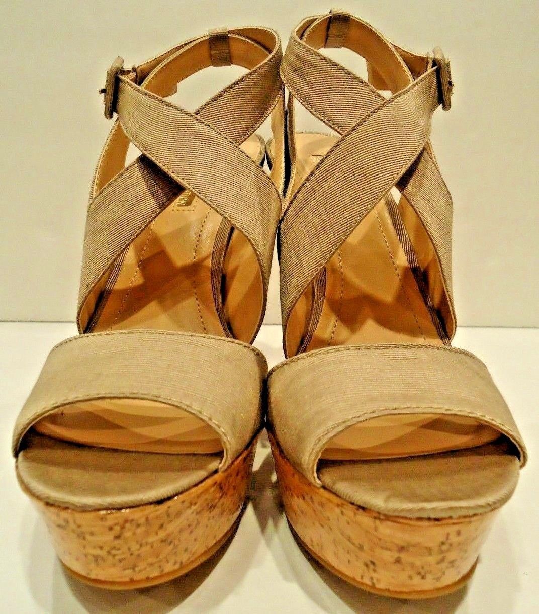 BCBG - FASHION - SANDALS - BEIGE - PLATFORM - NEW - 10B - BCBGENERATION - SHOES - Sandals & Flip 