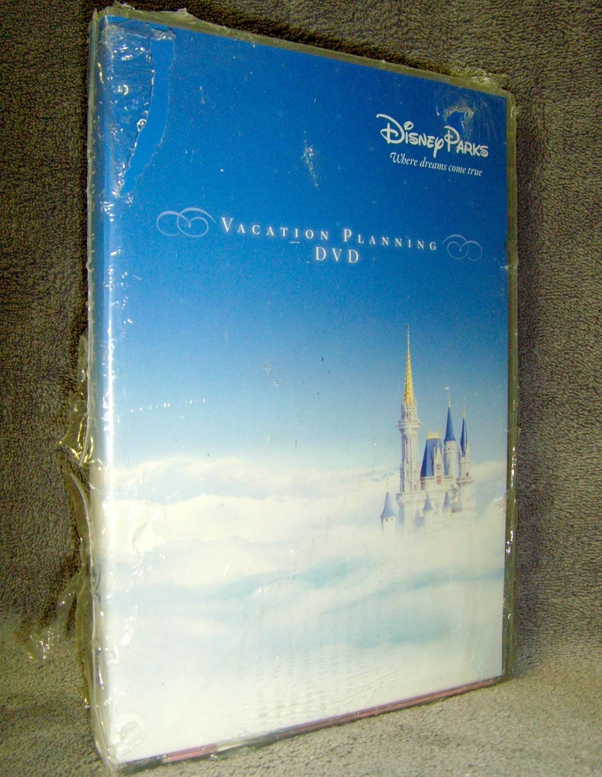 Disney Parks: Where Dreams Come True - Vacation Planning DVD (DVD, 2007)  NEW!