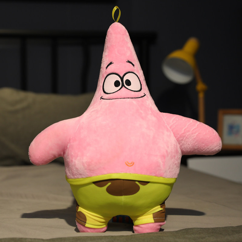 Cartoon Anime Image Spongebob Patrick Star Cute Plush Toy Kawa-Patrick ...