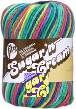 Lily Sugar'n Cream Yarn - Ombres Super Size-Psychedelic - $8.63