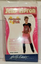 Psychedelic Pink Jelly Apron (Neon Pink) - by Betty Dain - Style 1599-PI - $18.80
