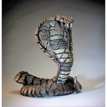 Edge Sculpture Cobra 16" High Venomous Snake Fangs Classic Pose 6009907 image 5