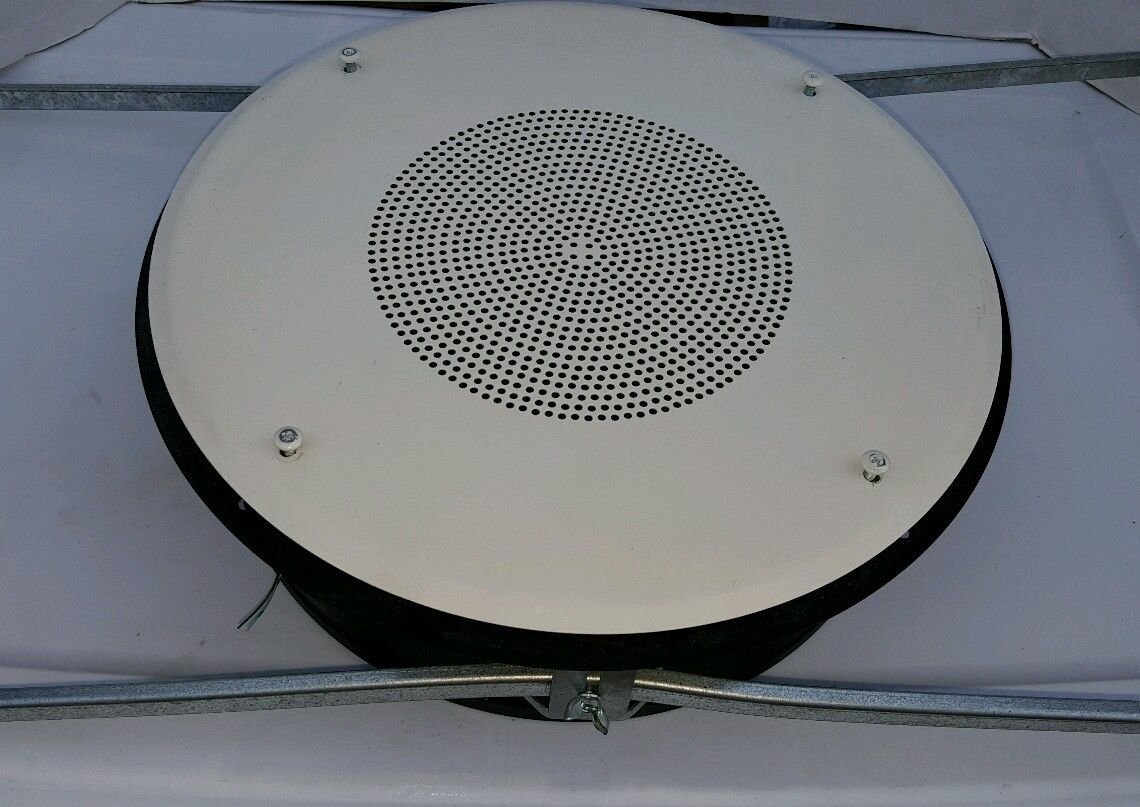 Simplex 8C5W45 8" Ceiling Speaker with Baffle and Tile support