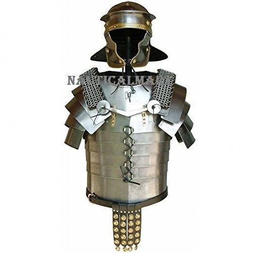 Roman Legionaries Armor Lorica Segmentata with brass fittings By Nauticalmart