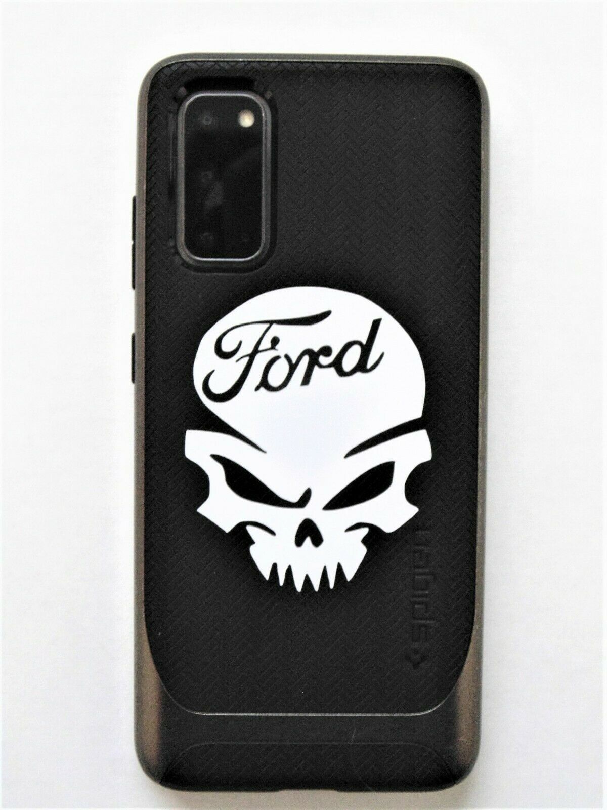 (3x) Ford Skull Cell Phone Ipad Itouch Die-Cut Vinyl Decal Sticker