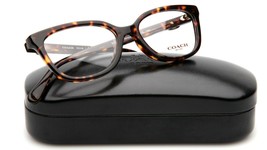 New Coach Hc 6156 5120 Havana Eyeglasses Frame 51-16-140mm B34mm - $77.41