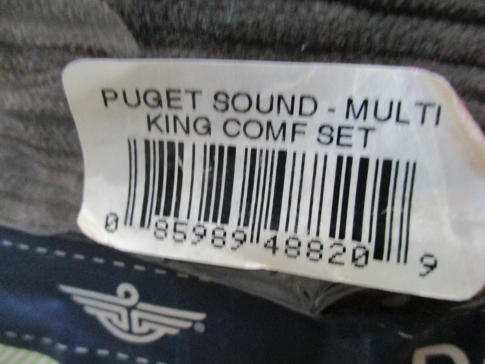 Dockers Puget Sound Oversized King Comforter, Bed Skirt, and Sham Set