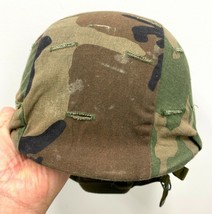  Us Army Issue Pasgt Helmet With Woodland Camo Cover - Small - $193.05