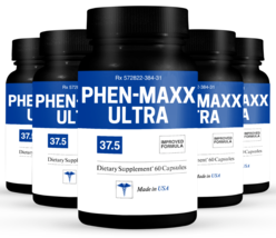 5 Pack Phen-Maxx Ultra, helps improve metabolism-60 Capsules x5 - $144.91
