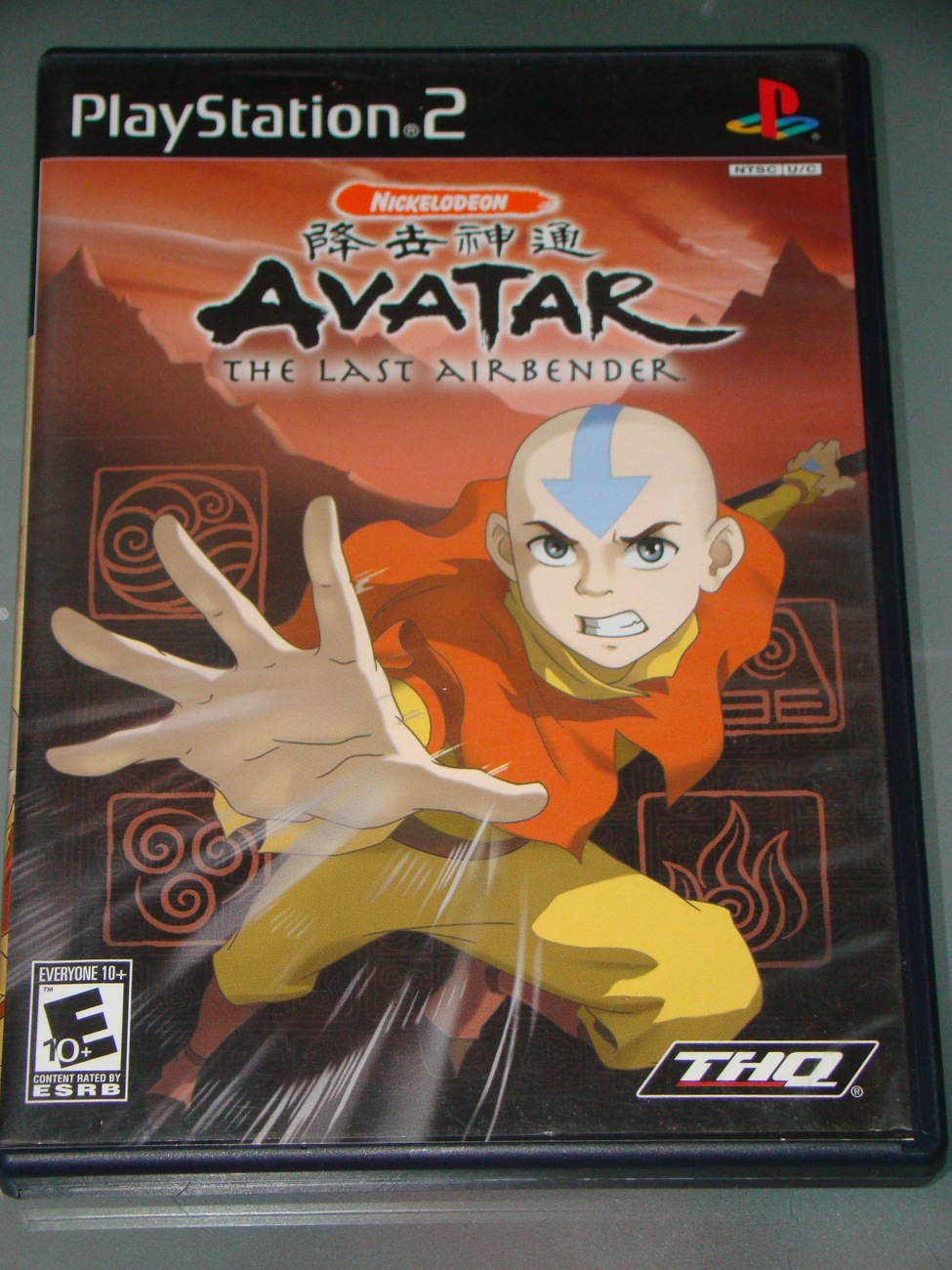  Playstation 2  THQ NICKELODEON AVATAR  THE LAST AIR 