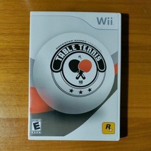 Table Tennis by Rockstar Games (Nintendo Wii, 2007) Complete With Bookle... - $7.15